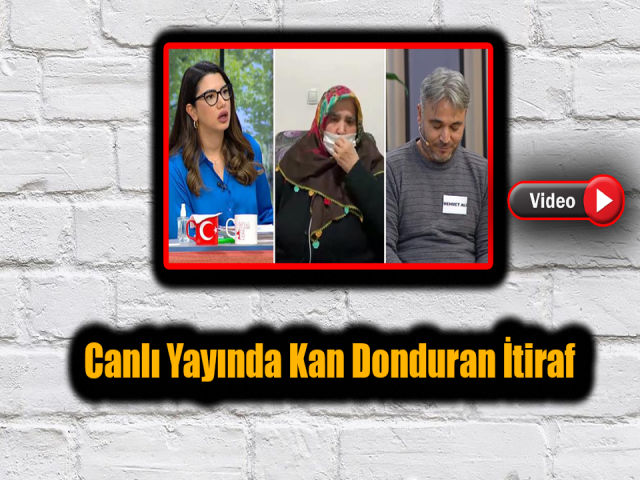 Hatay'lı Anneden Canlı yayında kan donduran itiraf