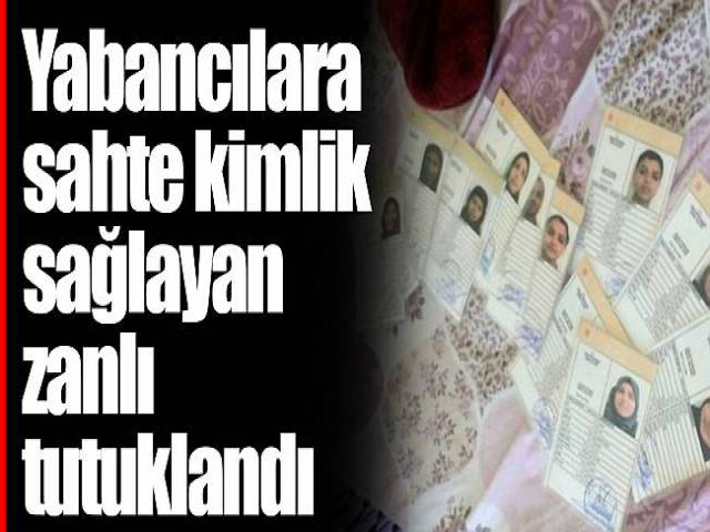 Hatay'da sahte geçici koruma kimlik belgesi düzenleyen 4 kişi yakalandı