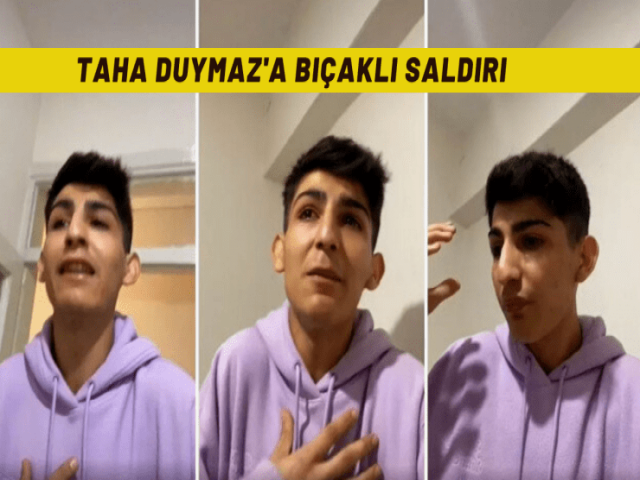 Taha Duymaz'a bıçaklı saldırı