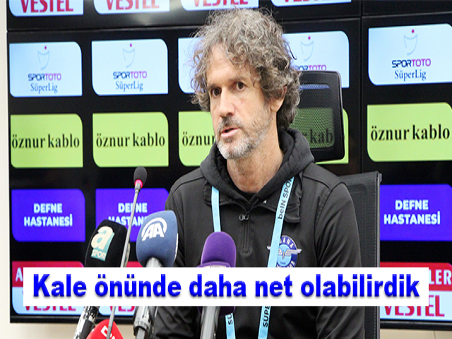 Daniele Russo: Kale önünde daha net olabilirdik