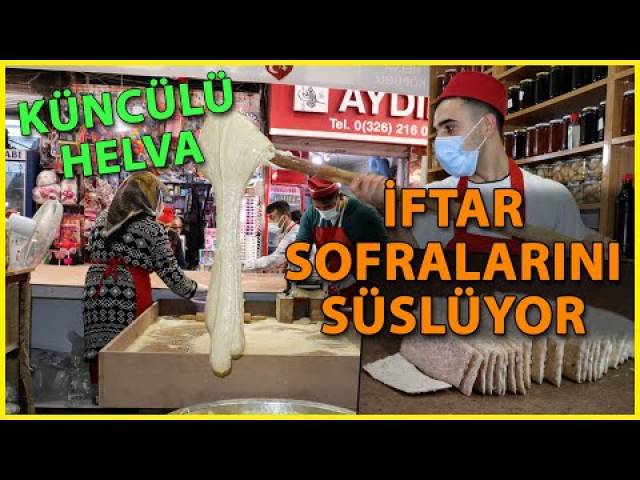 Hatayın Ramazana özel tatlısı: Küncülü helva