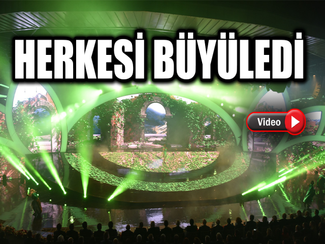 OLİMPİYATLARI ARATMAYAN SAHNE GÖSTERİSİYLE EXPO AÇILIŞI