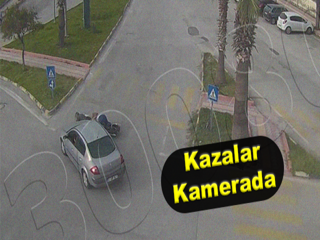 Hatay'da dikkatsizliğin yol açtığı kazalar kamerada