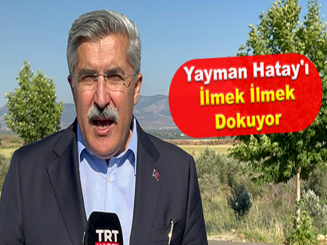 Yayman Hatay'ı ilmek ilmek dokuyor