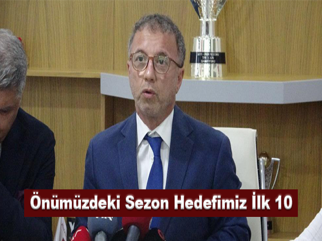 Hatayspor Basın Sorumlusu Özat: "Önümüzdeki sezon hedefimiz ilk 10"