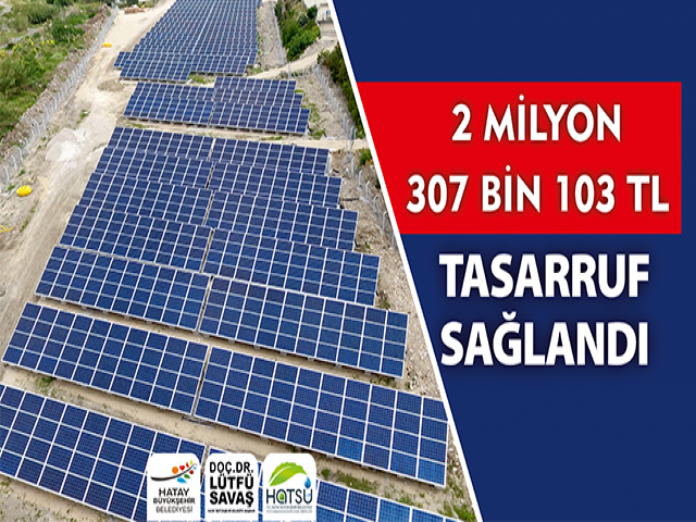 HATSU, GÜNEŞ ENERJİSİ İLE TASARRUF SAĞLIYOR