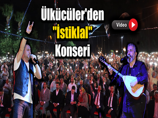 Ülkücüler'den "İstiklal" konseri 