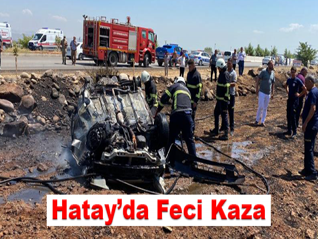 Hatay’da feci kaza: Aynı aileden 4 kişi öldü
