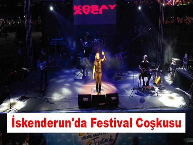 İskenderun'da festival coşkusu