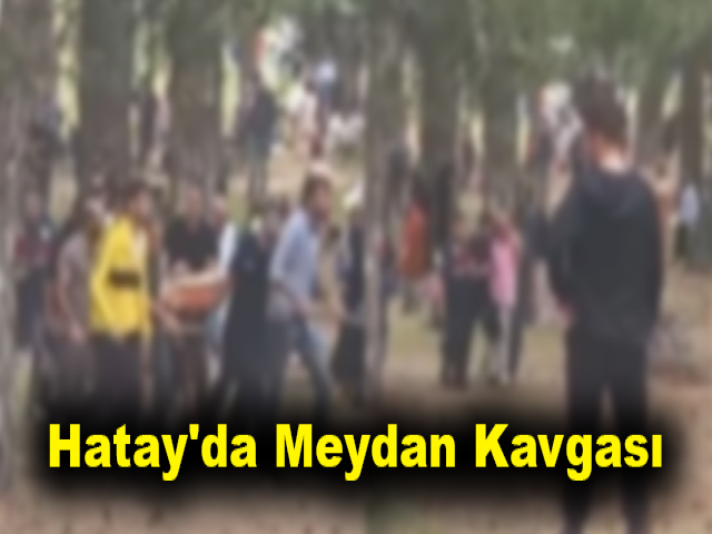 Hatay'da meydan kavgası