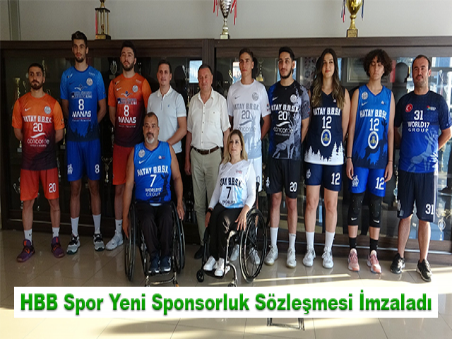 HBB Spor Yeni Sponsorluk Sözleşmesi İmzaladı