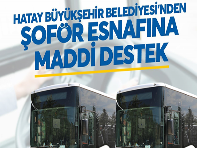 HBB’DEN ŞOFÖR ESNAFINA DESTEK