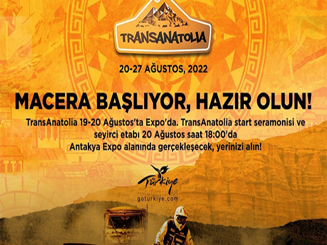 TRANSANATOLIA HATAY’DAN START ALIYOR