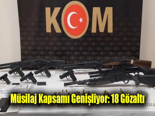Hatay'da müsilaj kapsamı genişliyor: 18 gözaltı